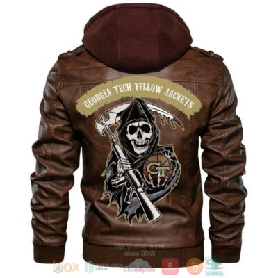 Georgia Tech Yellow Jackets NCAA basketball Leather Jacket LJ1280