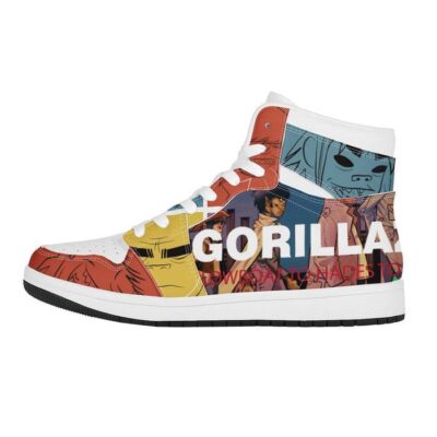 Gorillaz Sneaker Air Jordan 1 Custom Sneakers For Fans