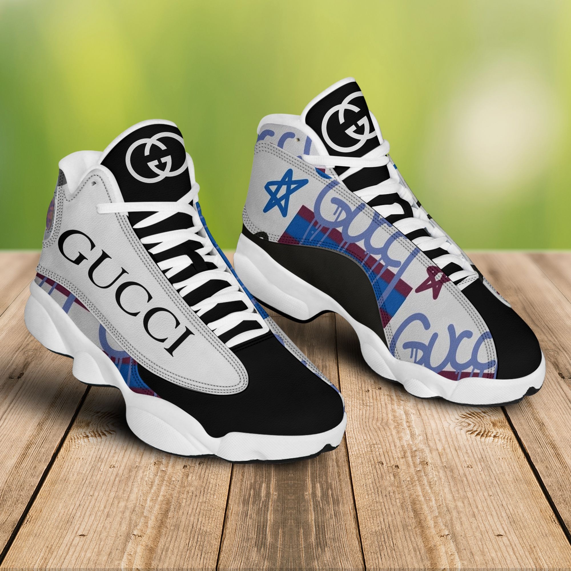 Gucci Air Jordan 13 Trending Fashion Sneakers Luxury Shoes