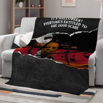 Halloween Fleece Blanket 1 Halloween Fleece Blanket 1
