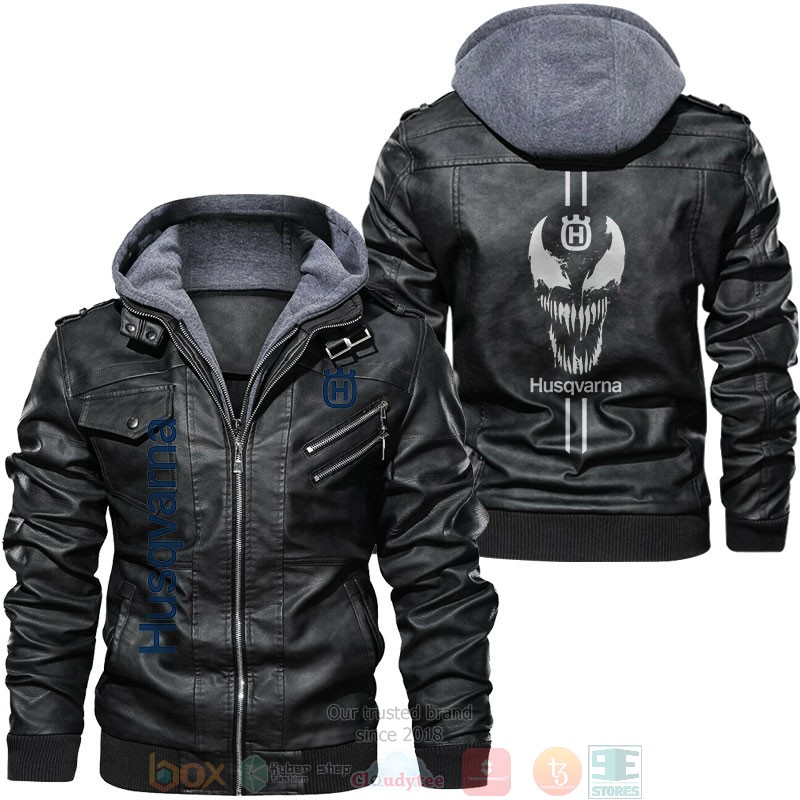 Husqvarna Motorcycles The Punisher skull Leather Jacket LJ1394 – Let ...