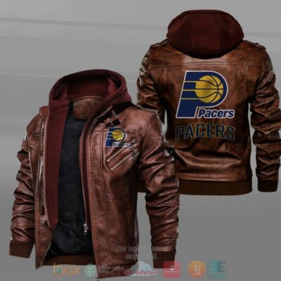 Indiana Pacers NBA Leather Jacket LJ1447 1