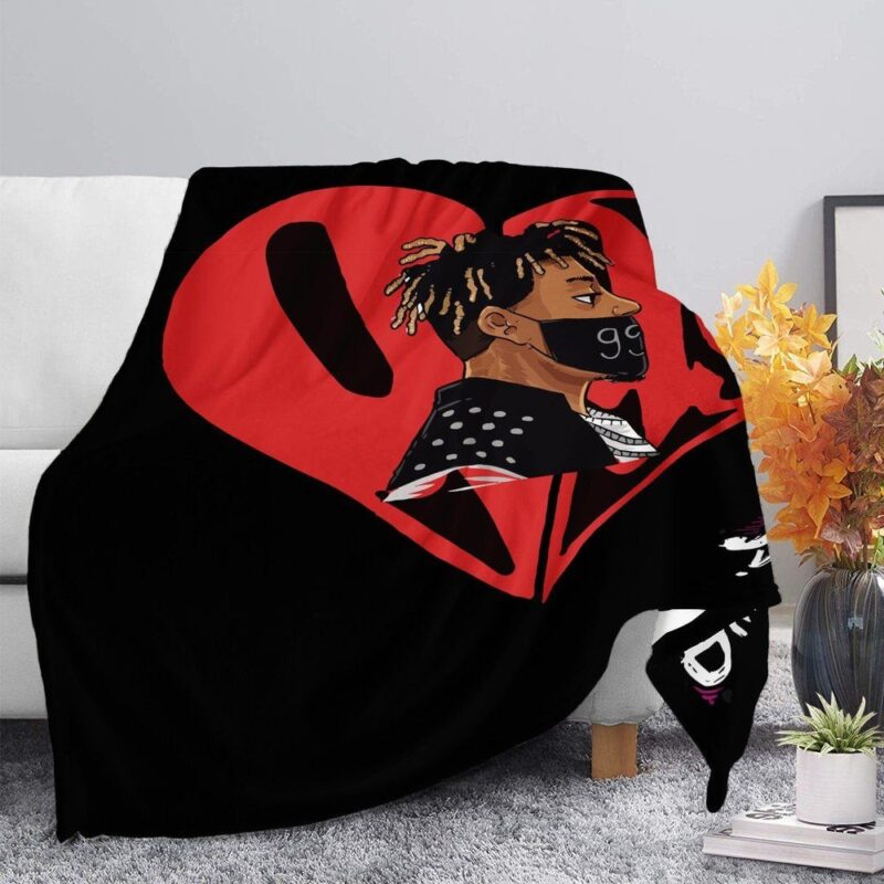 Juice Wrld 999 Fleece Blanket 1