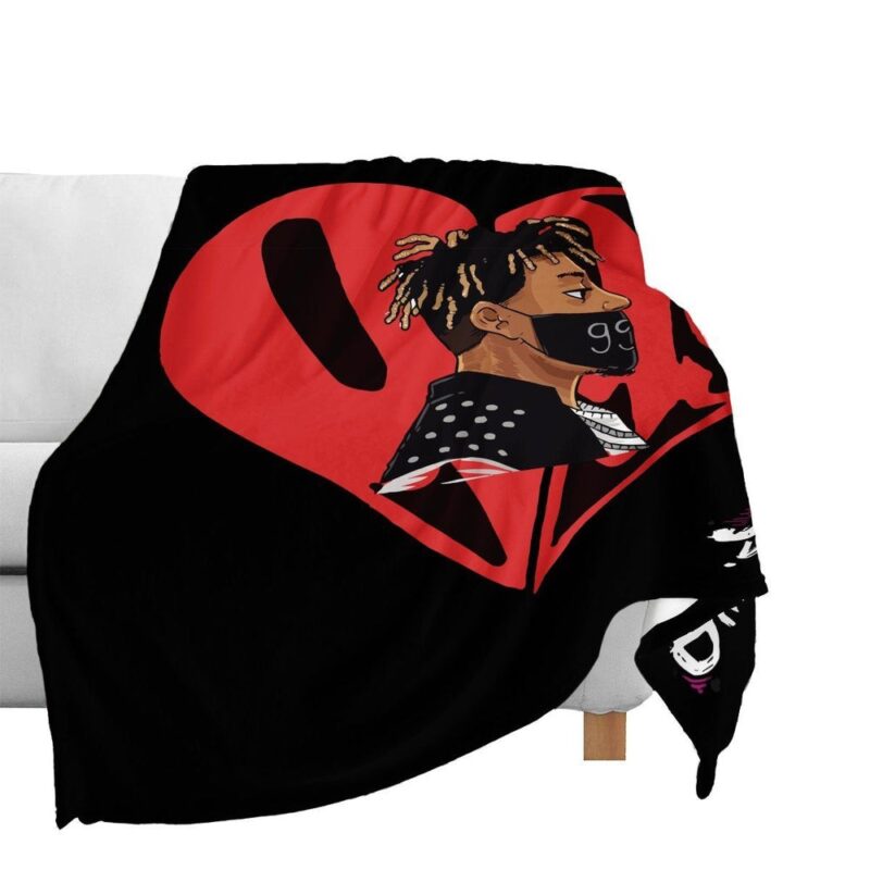 Juice Wrld 999 Fleece Blanket 2