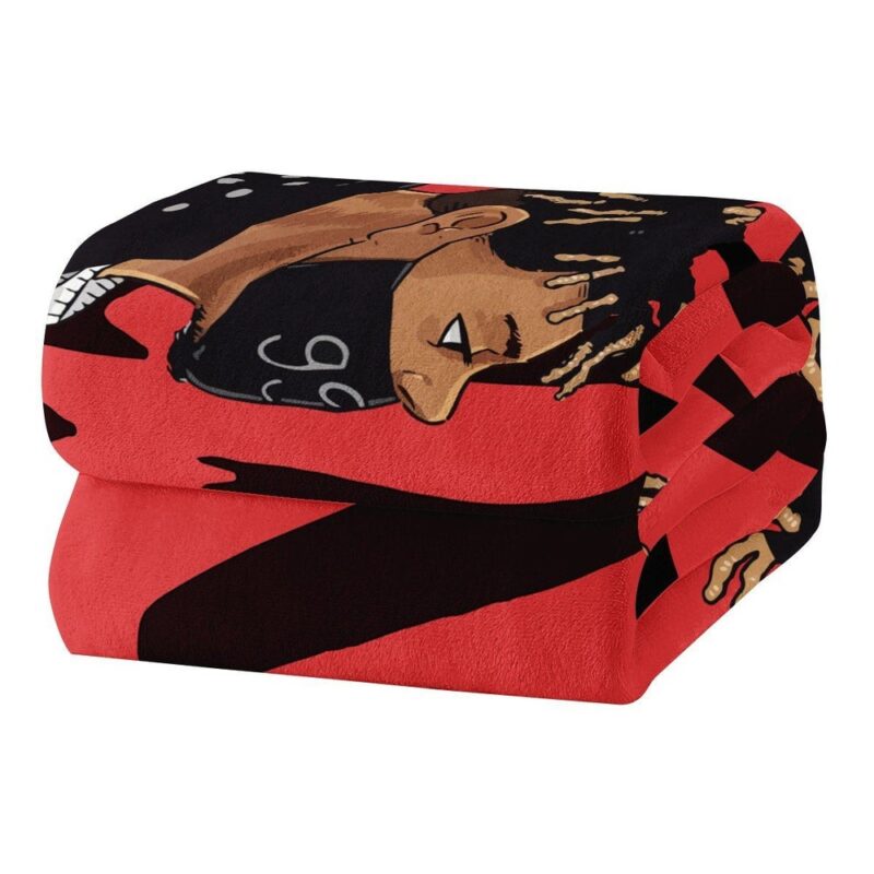Juice Wrld 999 Fleece Blanket 4