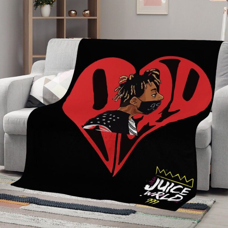 Juice Wrld 999 Fleece Blanket 7