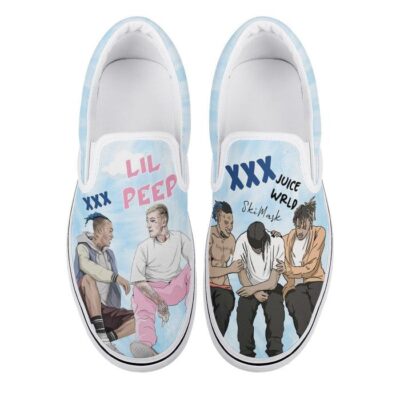 Juice Wrld Slip-On Shoes Low Top Sneaker For Fans