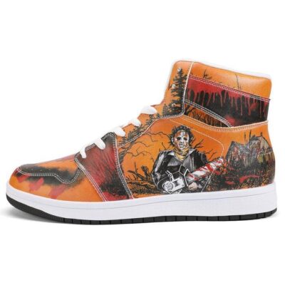 Leatherface Sneaker Air Jordan 1 Custom Sneakers For Fans 2