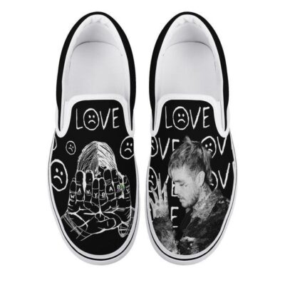 Lil Peep Slip-On Shoes Low Top Sneaker For Fans