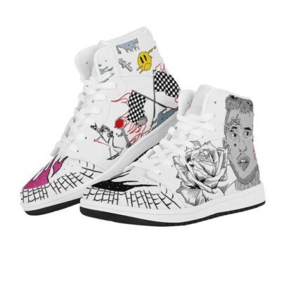 Lil Peep Sneaker Air Jordan 1 Custom Sneakers For Fans 2