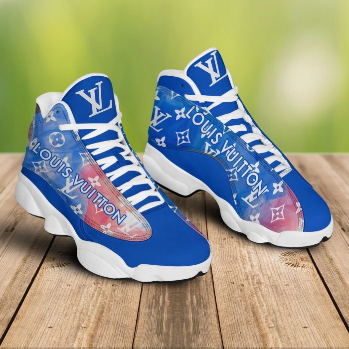 Louis Vuitton Glitter Air Jordan 13 Sneaker Shoes - Freedomdesign
