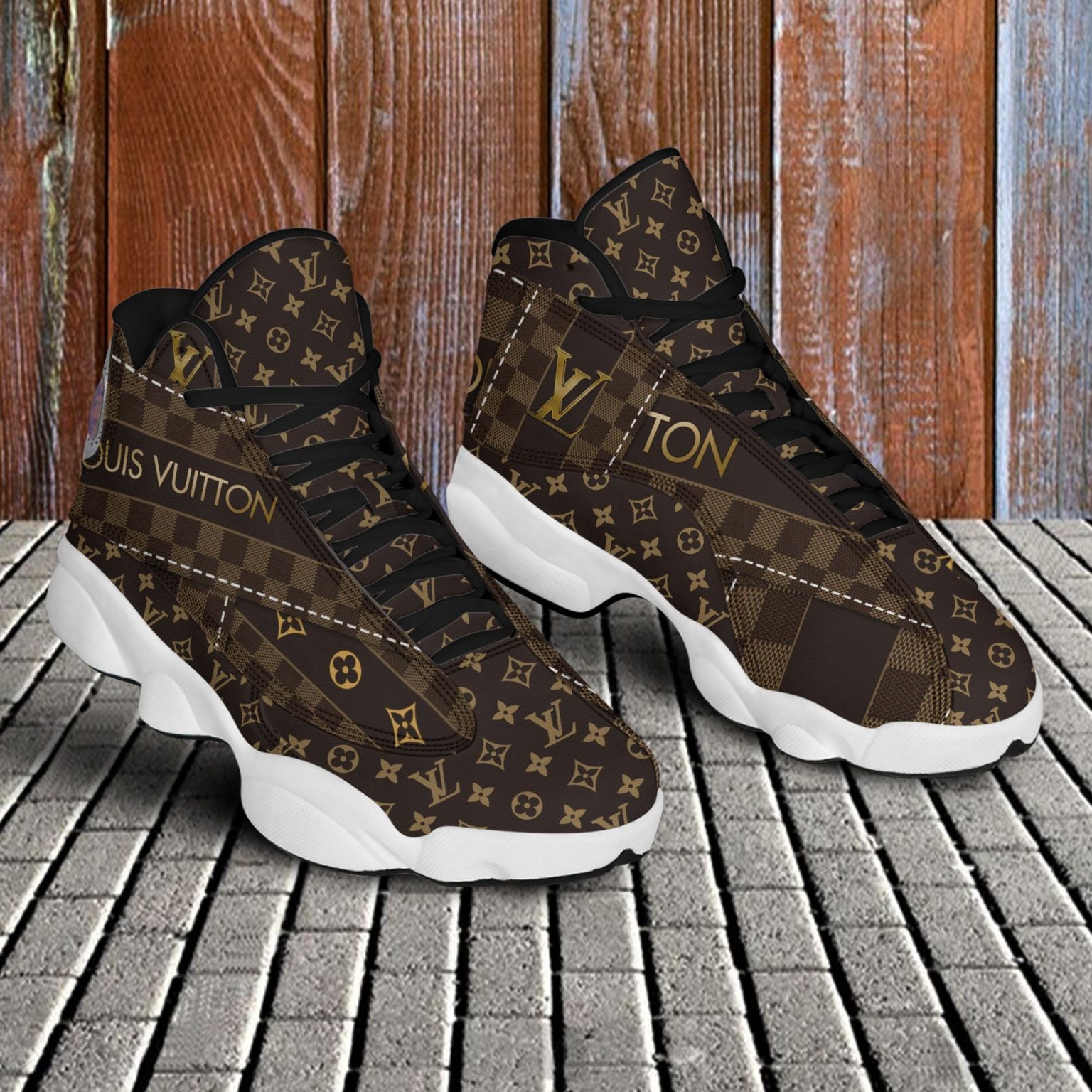 Louis Vuitton Air Jordan 13 Couture LV Sneaker Sneaker JD14310 – Let ...