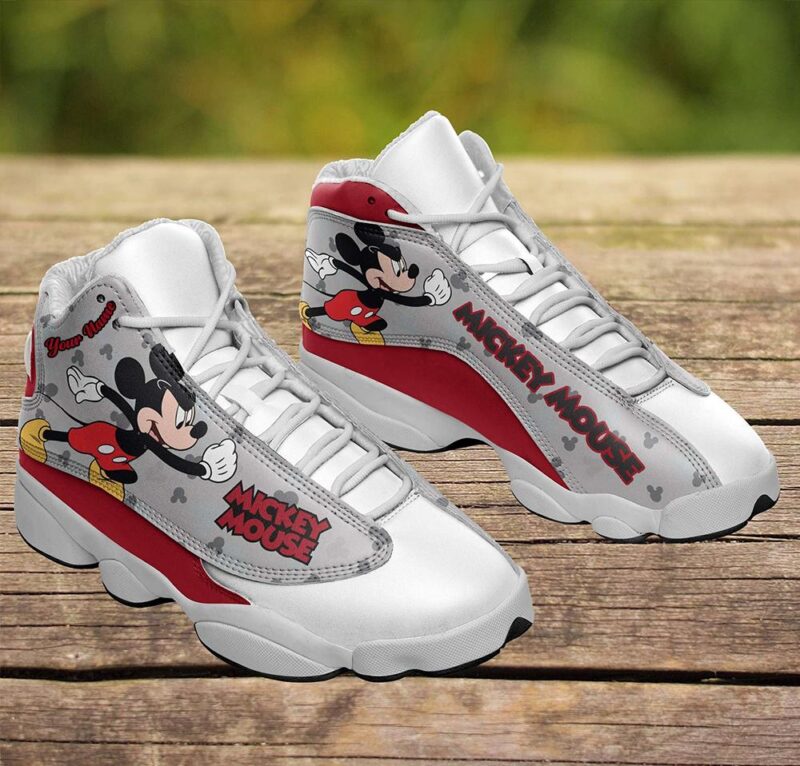MK Mickey Mouse 03 Custom Sport Shoes Air Jordan 13 Sneaker