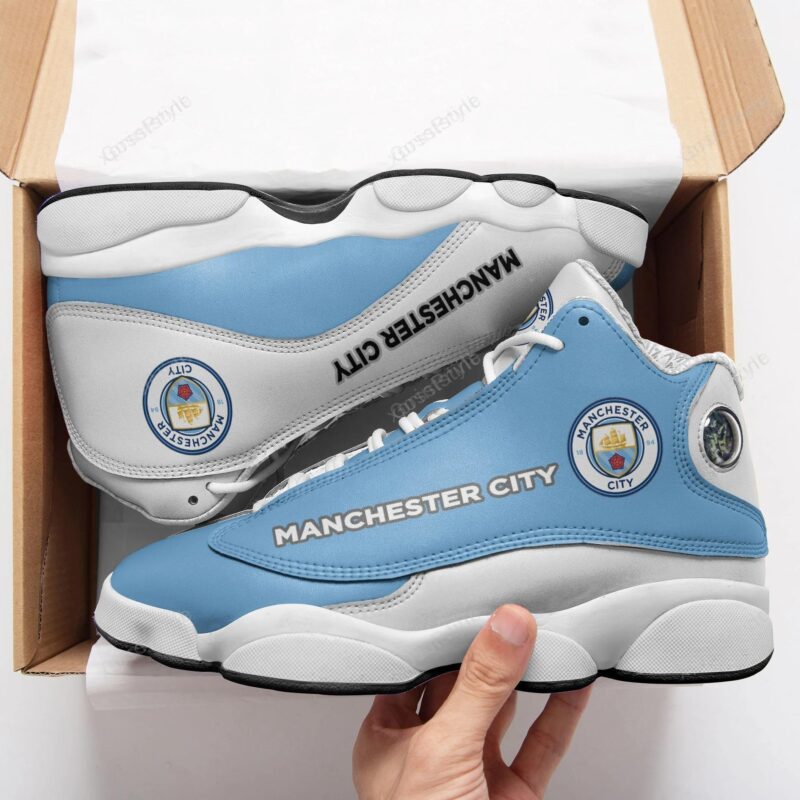 Manchester City Football Custom Shoes Air Jordan 13 Sneaker Hot 2022 JD14421