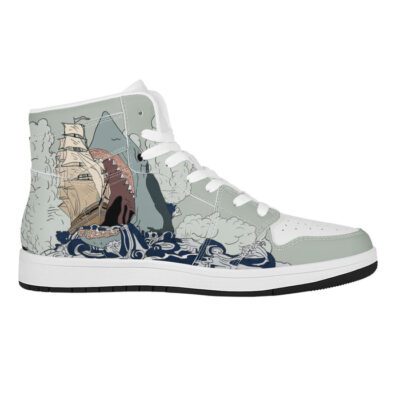 Megalodon Sneaker Air Jordan 1 Custom Sneakers For Fans 1