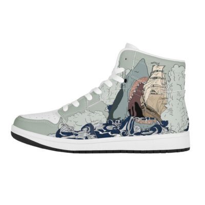 Megalodon Sneaker Air Jordan 1 Custom Sneakers For Fans