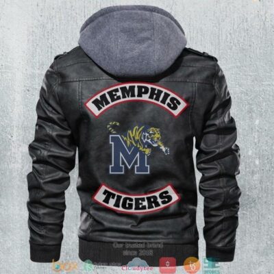 Memphis Tigers NCAA Football Motorcycle Leather Jacket LJ1738