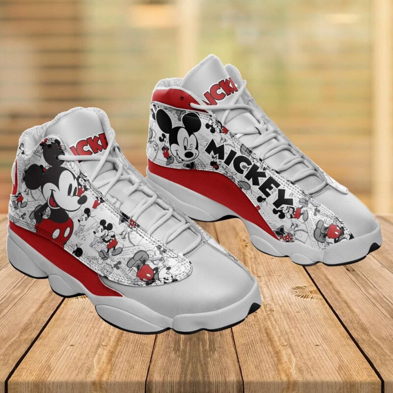 Mickey Mouse 08 Custom Sport Shoes Air Jordan 13 Sneaker Hot 2022 JD14388