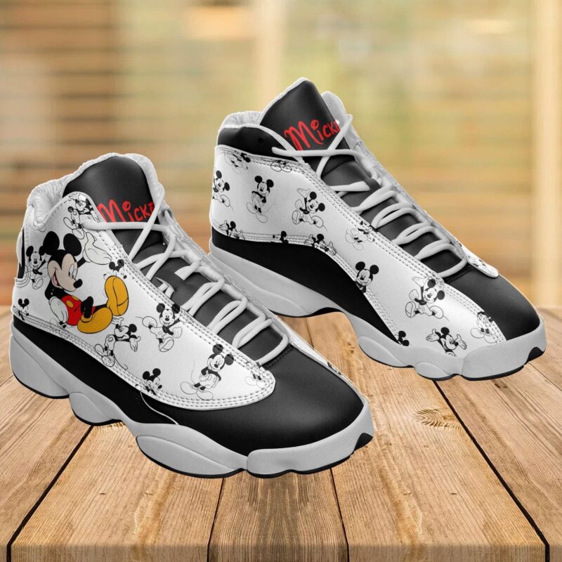 Mickey Mouse 10 Custom Sport Shoes Air Jordan 13 Sneaker Hot 2022 JD14386