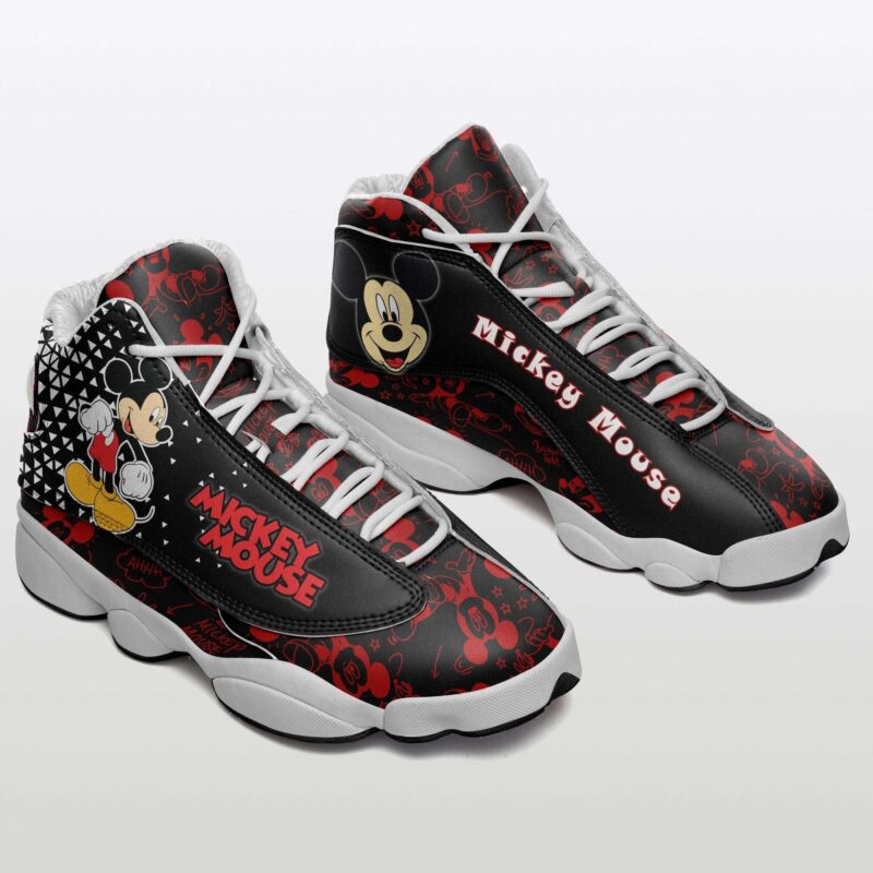 Mickey Mouse 12 Custom Sport Shoes Air Jordan 13 Sneaker Hot 2022 JD14384