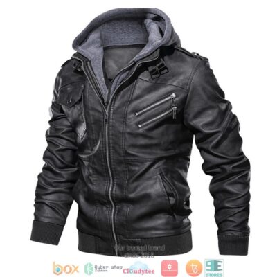 Missouri Tigers NCAA Black Motorcycle Leather Jacket LJ1811 1