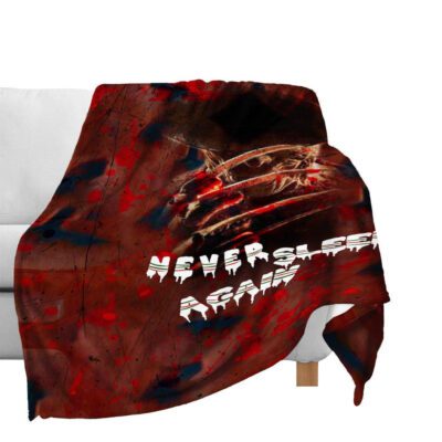 Never Sleep Again Fleece Blanket 6
