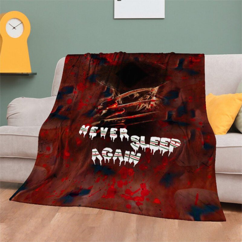 Never Sleep Again Fleece Blanket