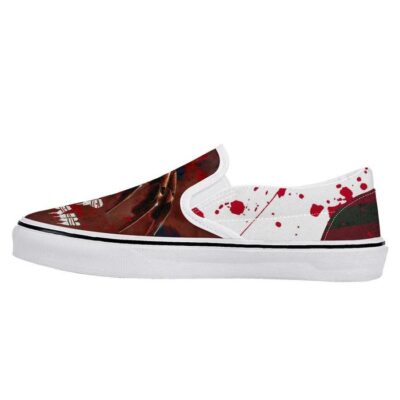 Nightmare On Elm Street Slip On Shoes Low Top Sneaker For Fans 2