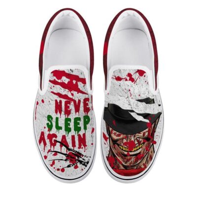 Nightmare On Elm Street Slip-On Shoes Low Top Sneaker For Fans