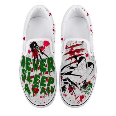 Nightmare On Elm Street Slip-On Shoes Low Top Sneaker For Fans