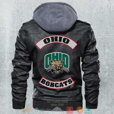 Ohio Bobcats NCAA Football Leather Jacket LJ2104