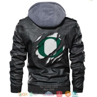 Oregon Ducks women's basketball NCAA Leather Jacket LJ2124