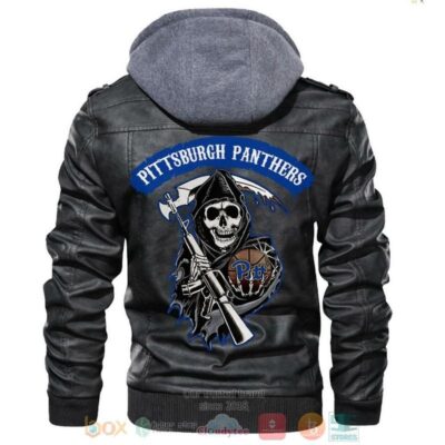 Pittsburgh Panthers NCAA Basketball Sons Of Anarchy Leather Jacket LJ2225