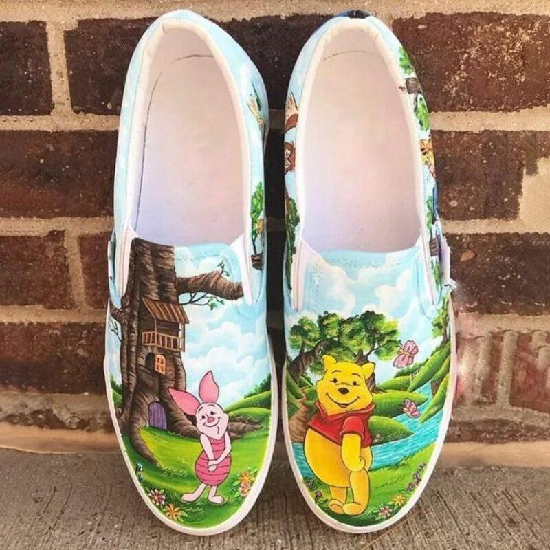 Pooh & Piglet Limited Edition Slip On Shoes – Let the colors inspire you!