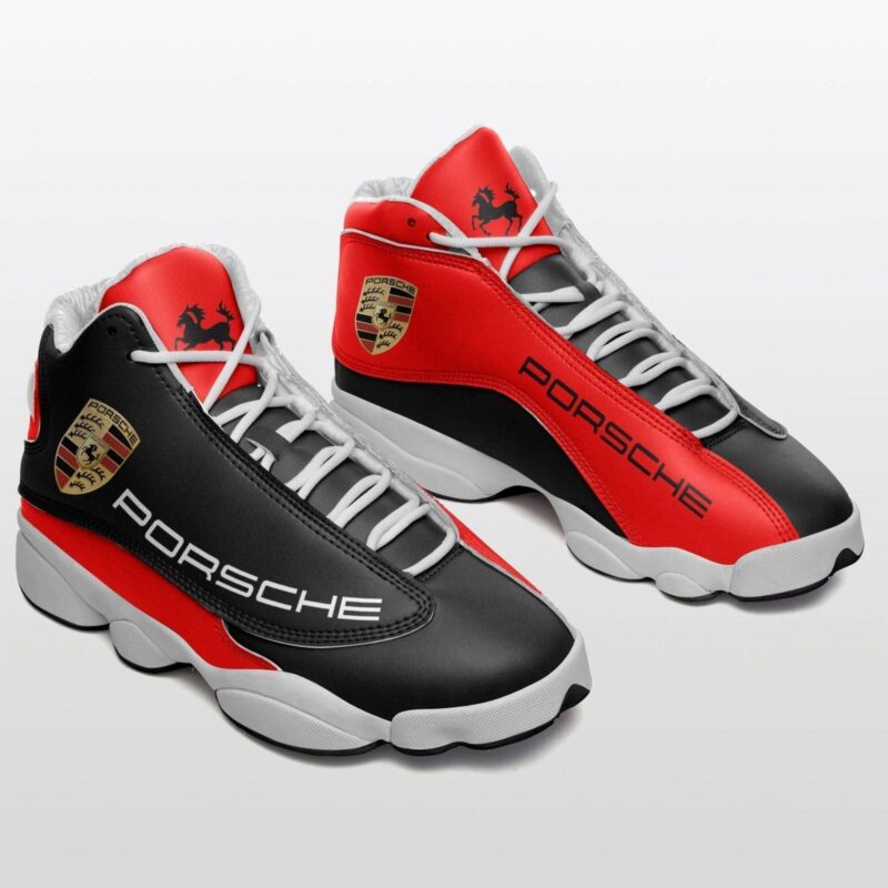 Porsche Red Sneakers Custom Shoes Air Jordan 13 Sneaker Hot 2022 JD14399