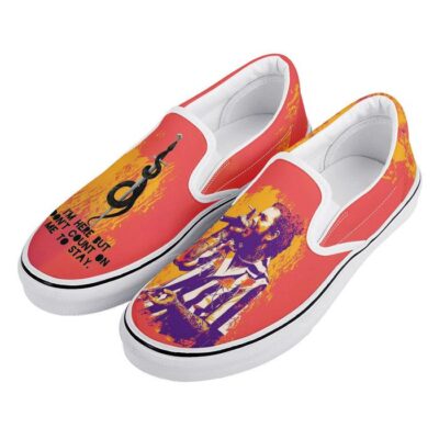 Post Malone Slip-On Shoes Low Top Sneaker For Fans 1 Post Malone Slip On Shoes Low Top Sneaker For Fans 1 2