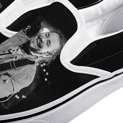 Post Malone Slip-On Shoes Low Top Sneaker For Fans 3 Post Malone Slip On Shoes Low Top Sneaker For Fans 3
