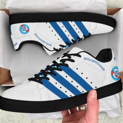 RC Strasbourg Alsace Low Top Leather Skate Shoes