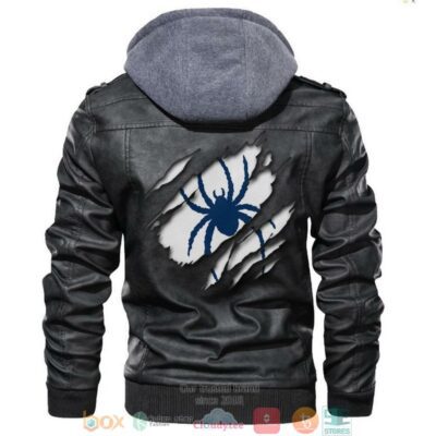 Richmond Spiders NCAA Black Leather Jacket LJ2290