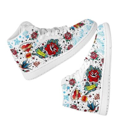 Rose Diamond Sneaker Air Jordan 1 Custom Sneakers For Fans 3