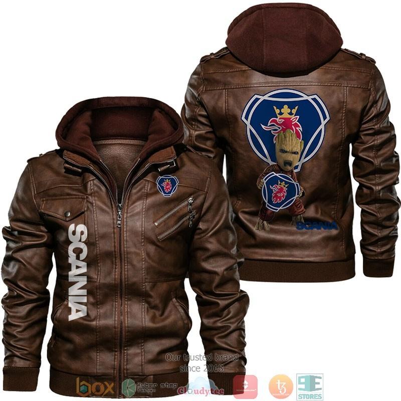Scania Blue Baby Groot Leather Jacket LJ2364 – Let the colors inspire you!