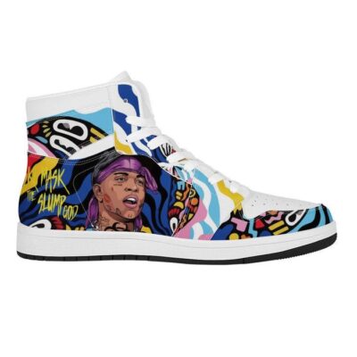 Ski Mask the Slump God Sneaker Air Jordan 1 Custom Sneakers For Fans 1