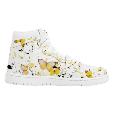 Splatter Butterfly Sneaker Air Jordan 1 Custom Sneakers For Fans 2
