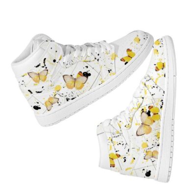 Splatter Butterfly Sneaker Air Jordan 1 Custom Sneakers For Fans 3