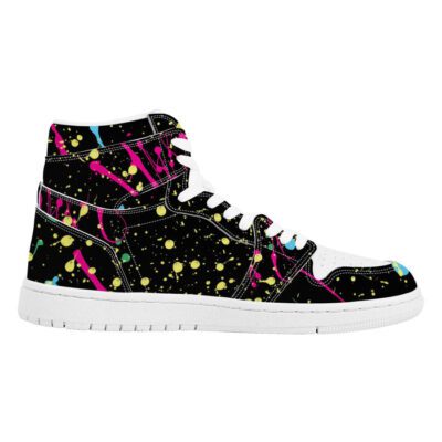 Splatter Sneaker Air Jordan 1 Custom Sneakers For Fans 2 1