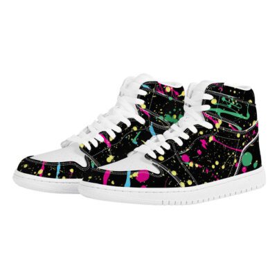 Splatter Sneaker Air Jordan 1 Custom Sneakers For Fans
