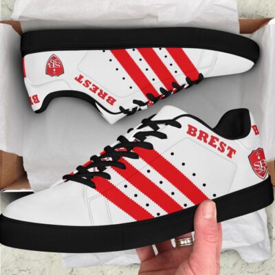Stade Brestois 29 Low Top Leather Skate Shoes