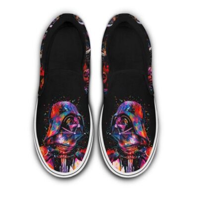 Star Wars Darth Vader Purple Black Bling Patterns Disney Graphic Cartoon Unisex Slip On Low Top Canvas Shoes 4 Star Wars Darth Vader Purple Black Bling Patterns Disney Graphic Cartoon Unisex Slip On Low Top Canvas Shoes 4