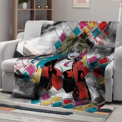 Suicide Squad Fleece Blanket 1