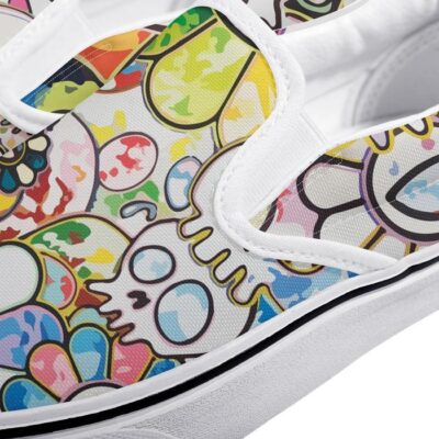 Takashi Murakami Sunflower Slip On Shoes Low Top Sneaker For Fans 3 1